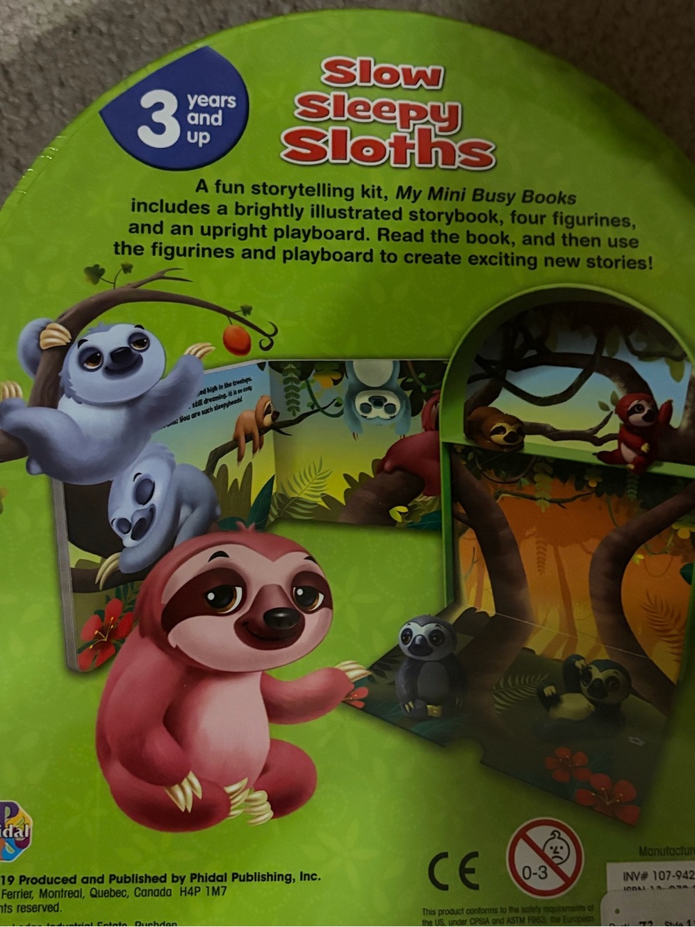Sleepy sloths my mini busy books brand new - Picture 2 of 2